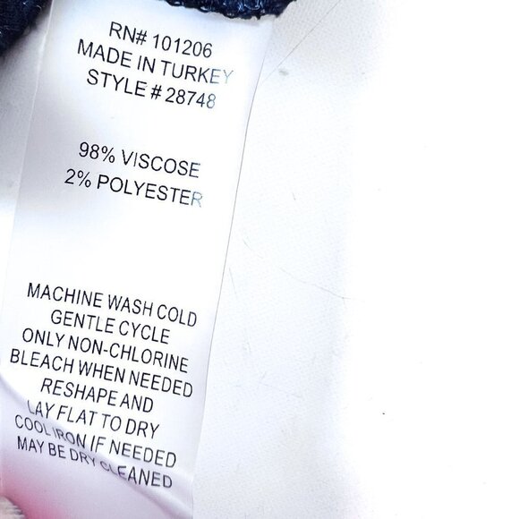 Soft Surroundings | Lena Black Heathered High Low Tunic Top Size Medium - Picture 6 of 8